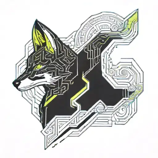 Cyberpunk Kitsune