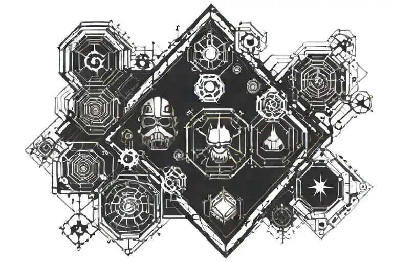 Incorporate Star Wars And Gothic Design Elements Into A