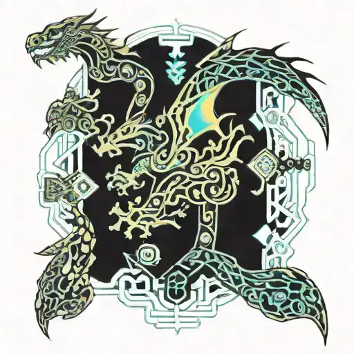 Colorbone Dragon Tattoos Inspired