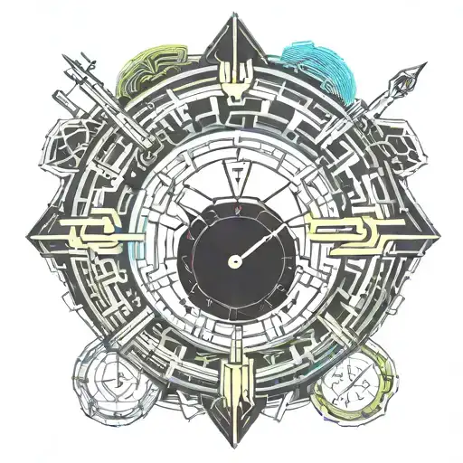 Clock Hands Pointing Towards Different