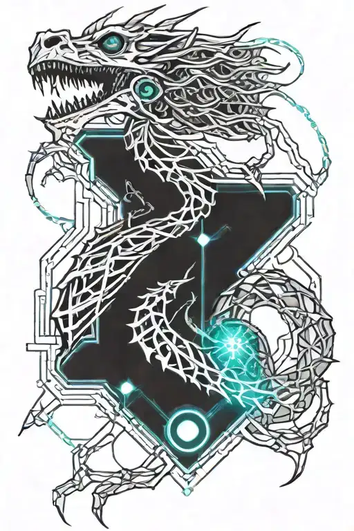 Dragon Skeleton And Bones