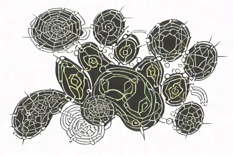 Black Sillohuette Dog Paw