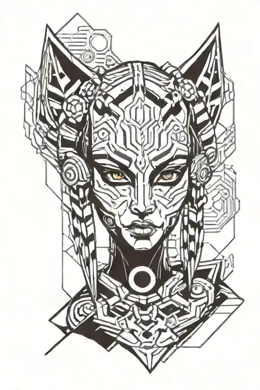 Ahsoka Tano's Star Wars Face Markings