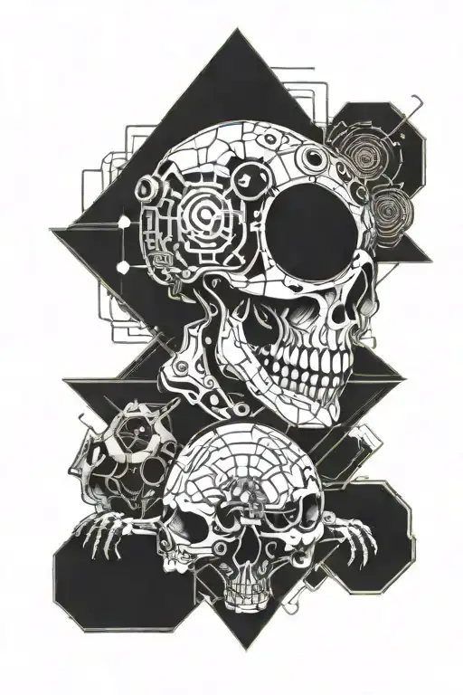 Skull And Frog Holding