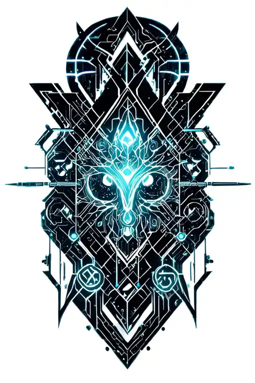 Ygdrasill Tattoo Design