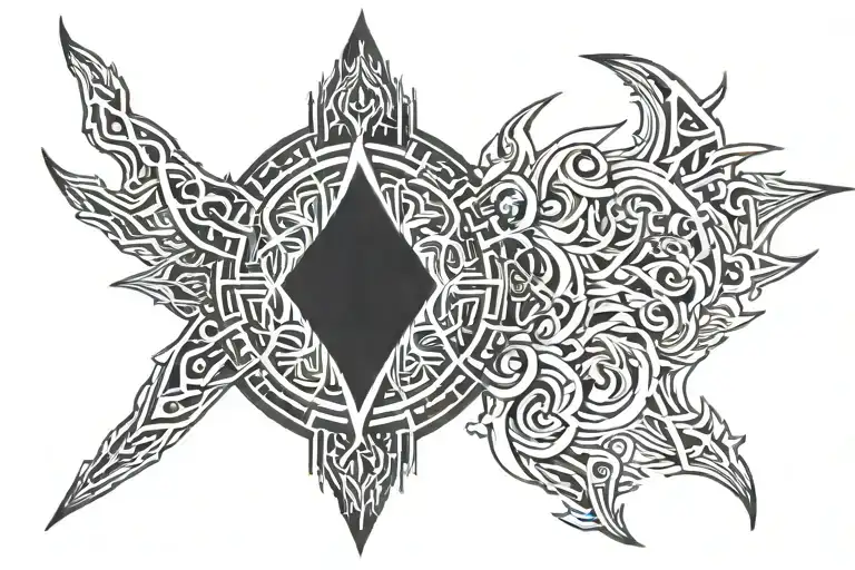 Tribal Asian Wrist Tattoo Of Flames With Meaning Half Sleeve