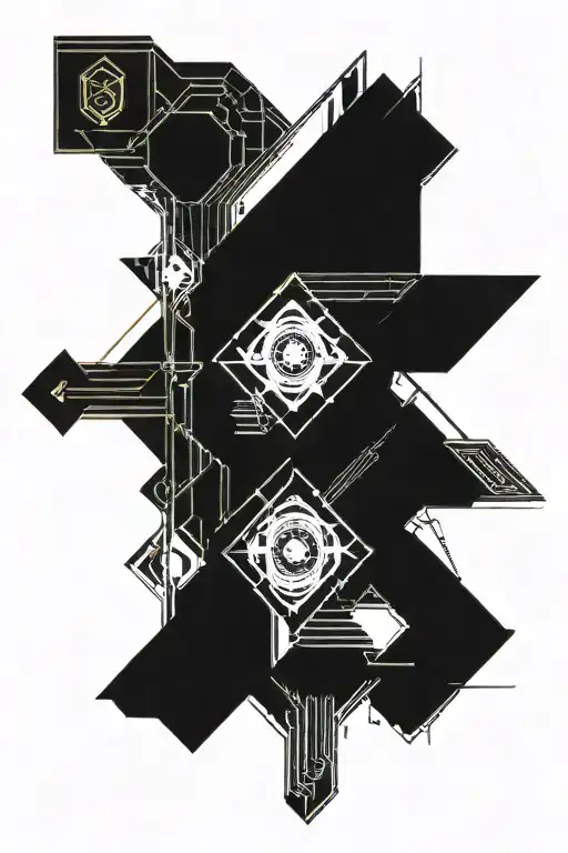 Geometric Symmetry Abstract Formulation And Calculation Cyber Punk