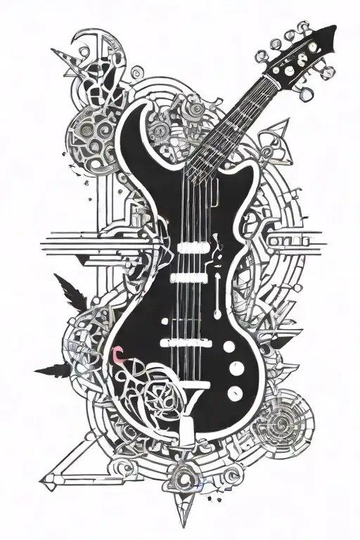 Electric Punk Guitar And Violin