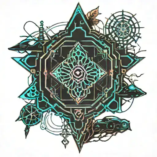 Born Child And Electric Ray And Tree