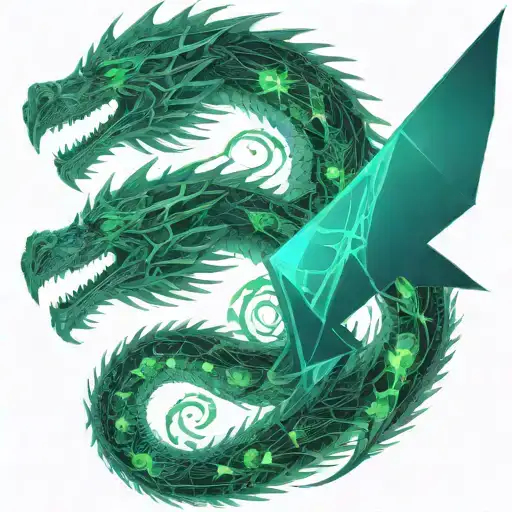 Bipolar Affectivity Dragon Two Heads Remove Wing