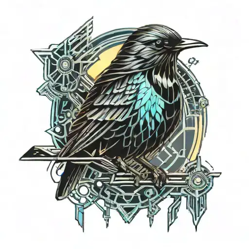 Confident Robin Bird