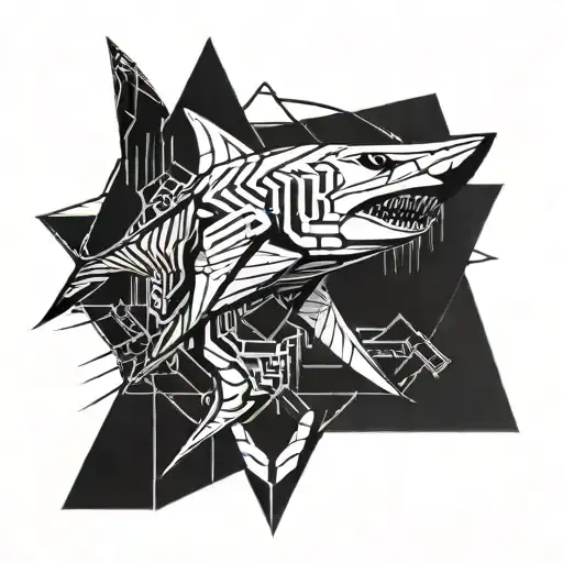 Cyberpunk Shark