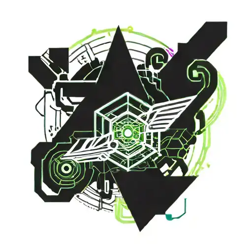 Creative Tattoo Design Combining