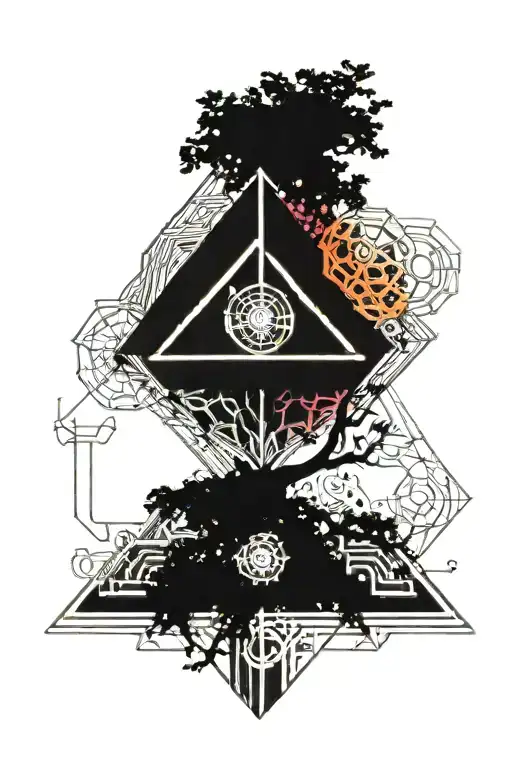 Compas Tree Of Live Start Costelation And See