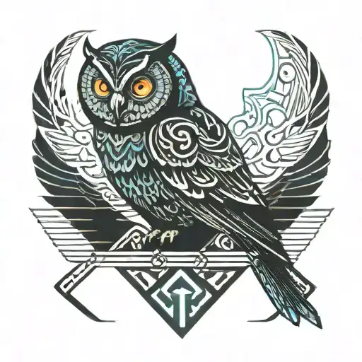 Athena's Symbol The Owl