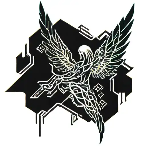 Cyber Sigilism Seraphim Angel