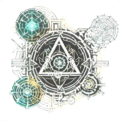 God Symbol In Alchemy