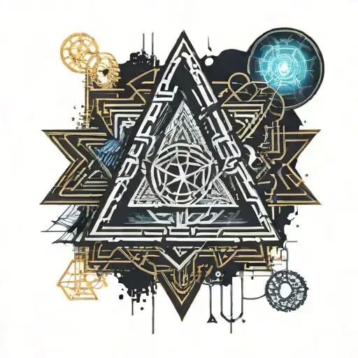 Psychedelic Tetrahedron