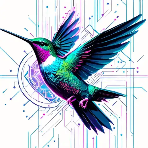 Humming Bird Perched