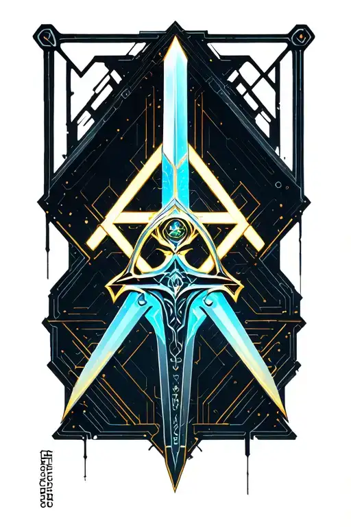 Physic Triangle Sword