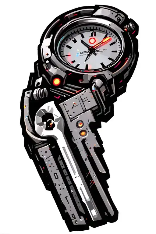 Fireman Tools As Clock