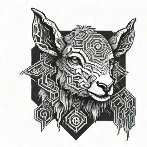 Little Lamb Wearing Wolfskin