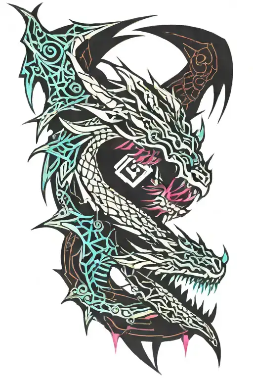 Cyber Sigilism Dragon