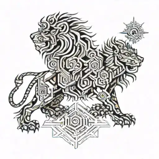 Tibetan Snow Lion