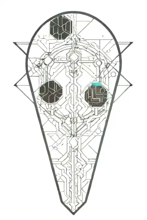 An Organic Structure Design With Blade Like Edges