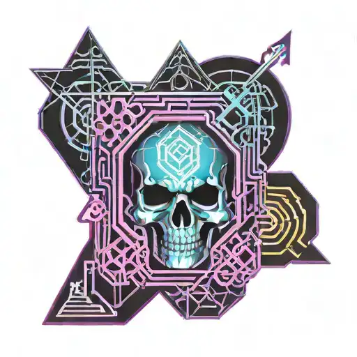 Gay Pride Spooky Halloween Scene