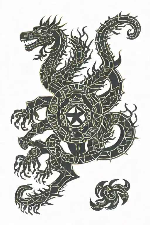 Welsh Country Pride With A Cyber Technology Merging