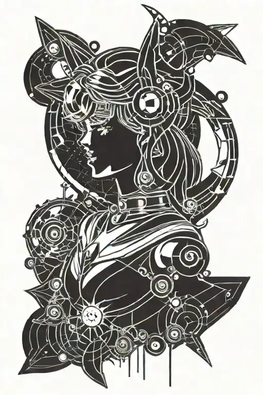 Sailor Moon And Cybergsigilism