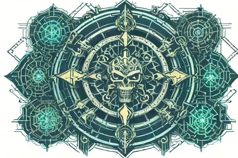 Senior Chief Navy Anchor Surrounded