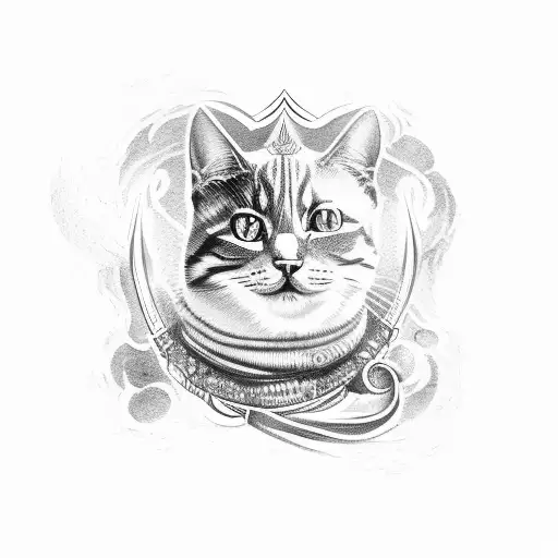 The Name Olga In The Cyrillic Alphabet With Cute Cat Hands On The Top Right And Left Corner