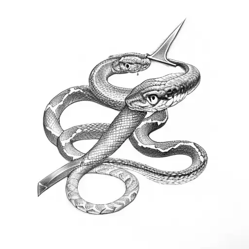 Sword And A Snake