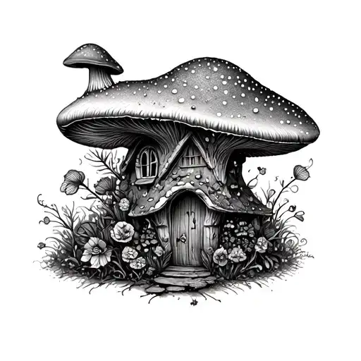 Fairy Mushroom House