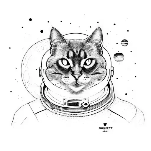 Black Cat Astronaut