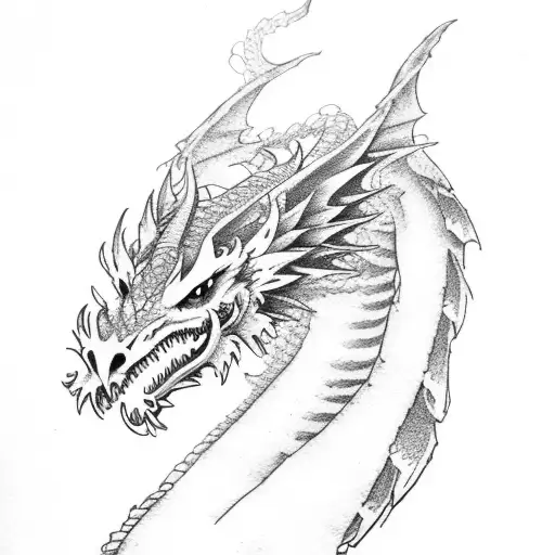 A Dragon With Wings Made Of Pages