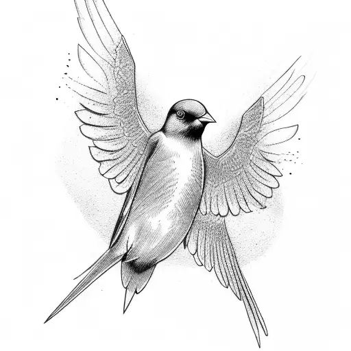 3 Cross With Black Birds Flying