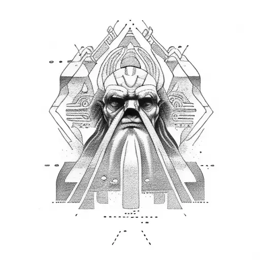 Moses Parts Red Sea On Bicep