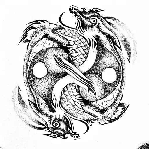 Yin Yang Dragon