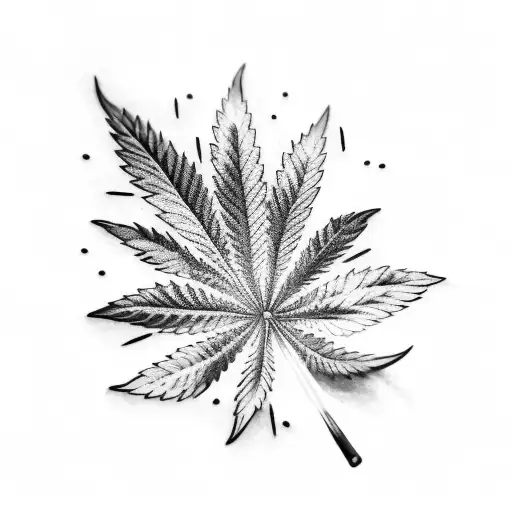Marijuana Leaf Simple