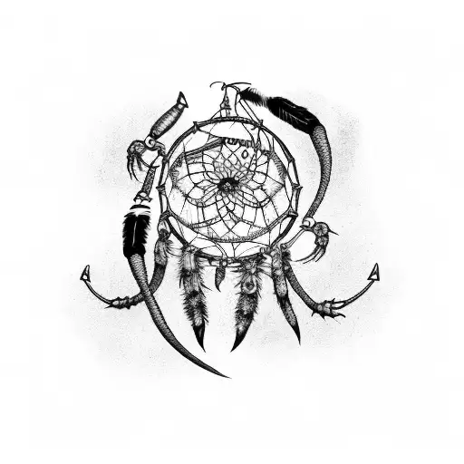 Dreamcatcher With Scorpion