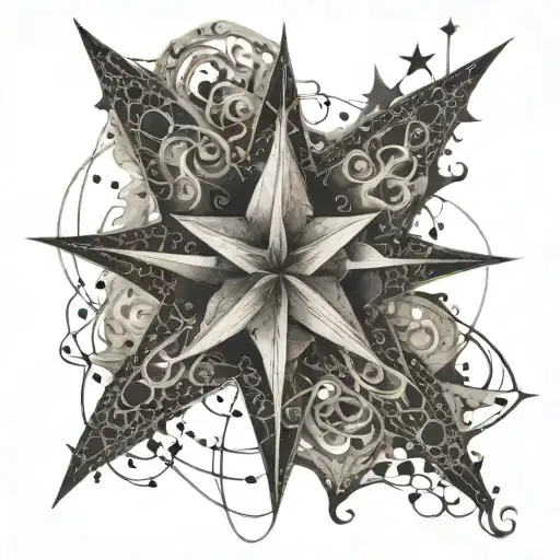 An Abstract Interpretation Of The Evenstar As A Symbol Of Hope And Unity