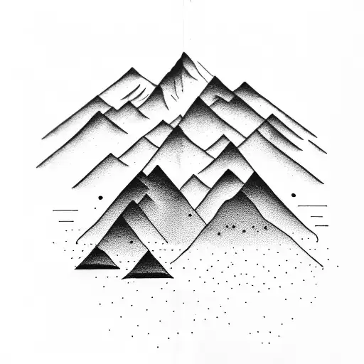 An Open Book With Intricate Mountain Landscapes Emerging From Its Pages