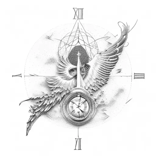 Icarus And Time Sleeve