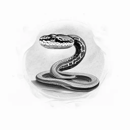 Snake With Real Pattern