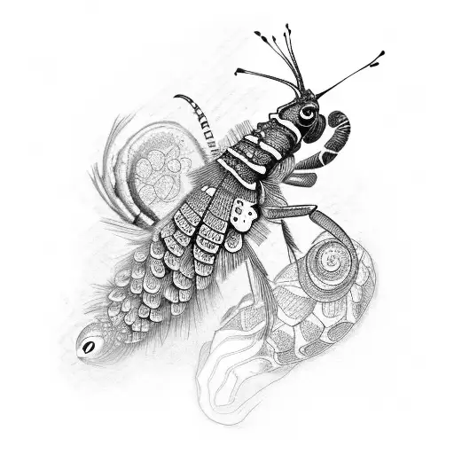 Cute Peacock Mantis Shrimp