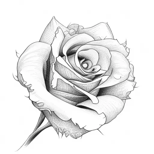 White Rose With Daffodil