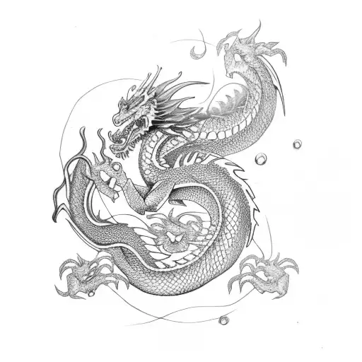Dragon With Virgo